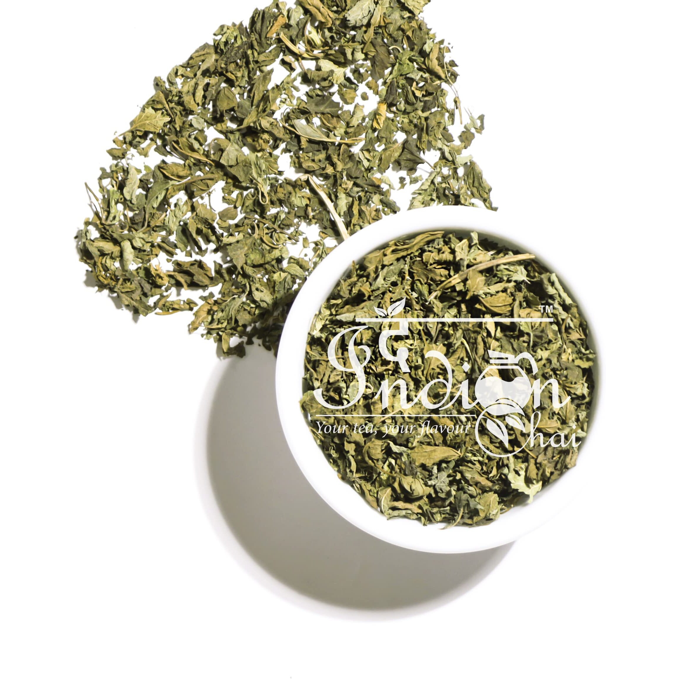The Indian Chai Lemon Balm Tea (30 Pyramid Tea Bags) | Relieves Stress & Anxiety | Helps With Insomnia Sleep Quality | Herbal Tea | Refreshing Taste | Super-Herb | Lemon Tea | Pack Of 1 (60 Grams)