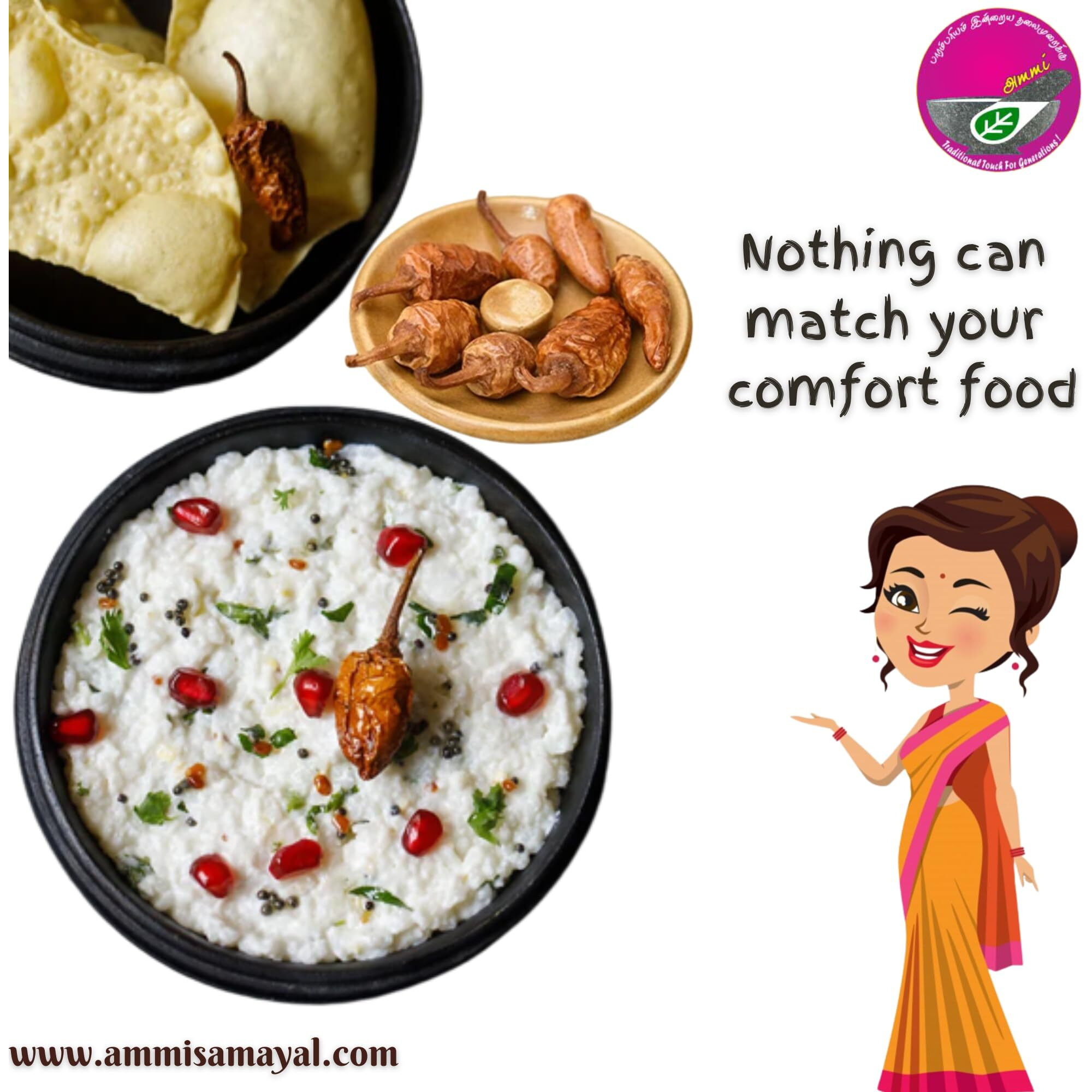 Ammi Samayal Curd Dip Sun Dry Chilly (MorMilagai Vathal) |Authentic Vathal Vadagam/Curd Dip Dried Chillies| Healthy & Tasty natural Dried Dahi Mirchi | Pack of 1, 350gm