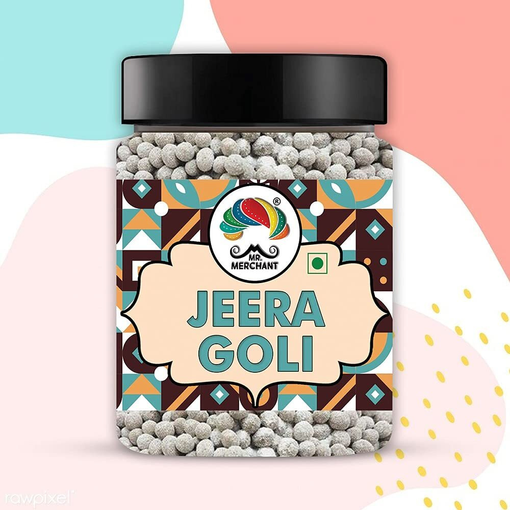 Mr. Merchant Jeera Goli [Mouth Freshener, Digestive,After-Meal,Mukhwas], 300Gram