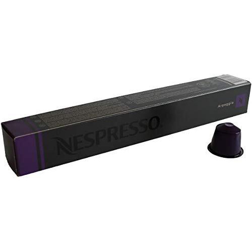 100 Pods Arpeggio Nespresso Coffee Capsules (10 Sticks)