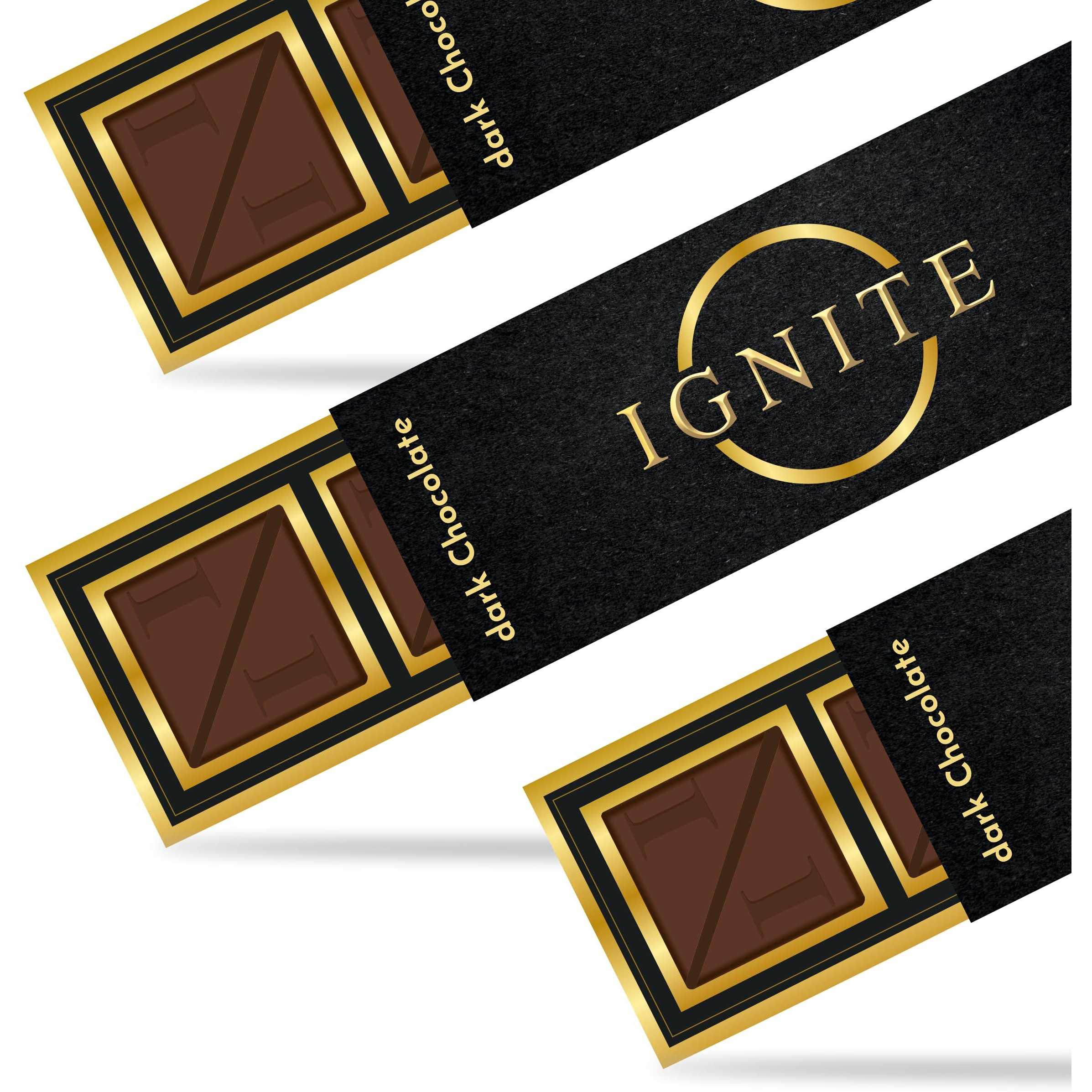 MBDH Wellness Ignite Chocolate Bars (3 Box) | Dark Chocolate Bar To Improve Mood & Performance | Vitality, Arousal And Energy | Vegetarian, Gluten-Free For Men & Women, 370 Grams