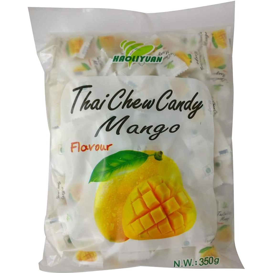 Haoliyuan Thai Chew Mango Flavored Candy 350gm