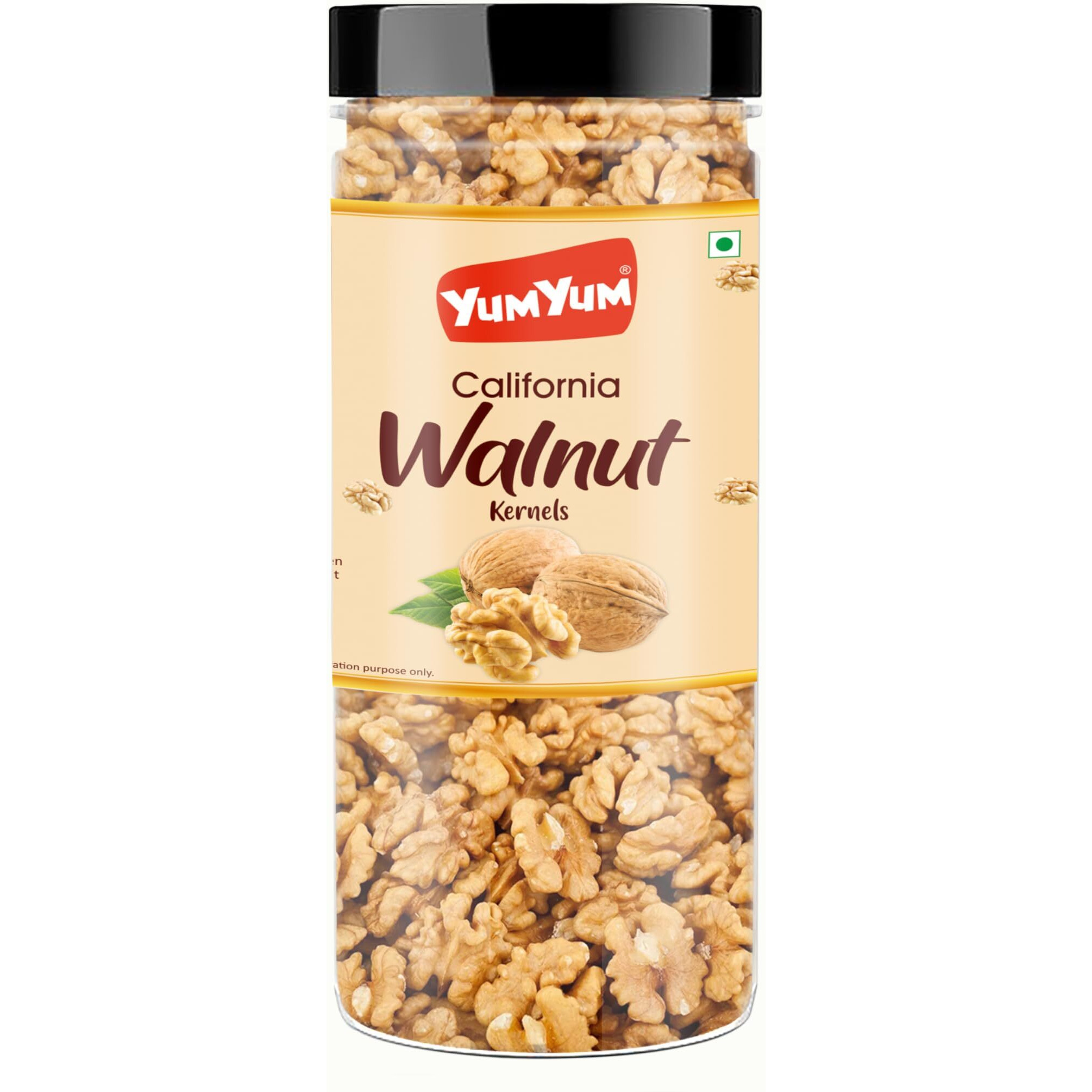 Yum Yum Walnut Kernel, 150g Jar | Akhrot Giri