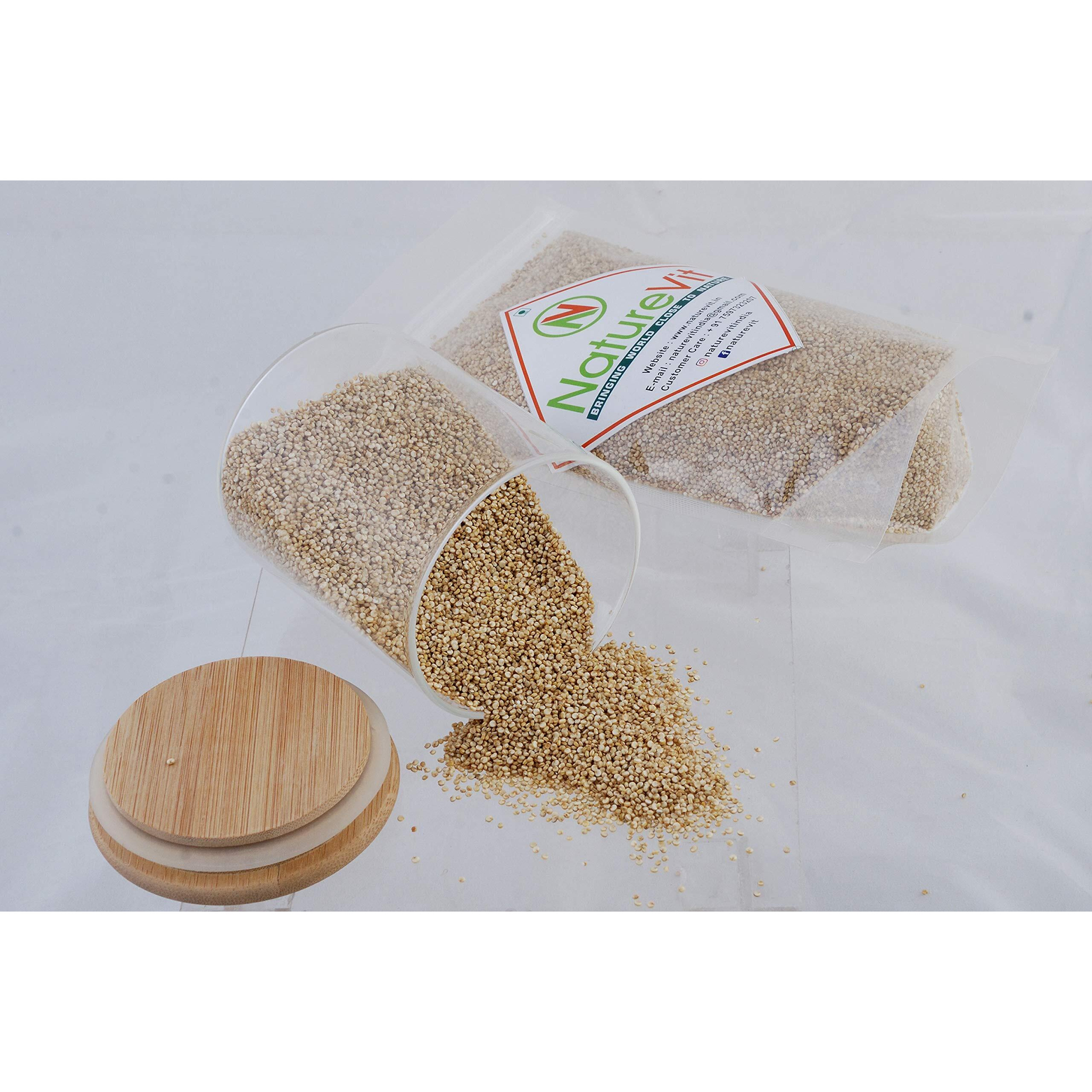 Nature Vit Organic Quinoa Seeds | Quinoa 2Kg | Quinoa Healthy Food | Gluten Free Products | Quinoa Seeds With High Protein | Weight Loss Products | High Protein Food | Quinoa Diet Food