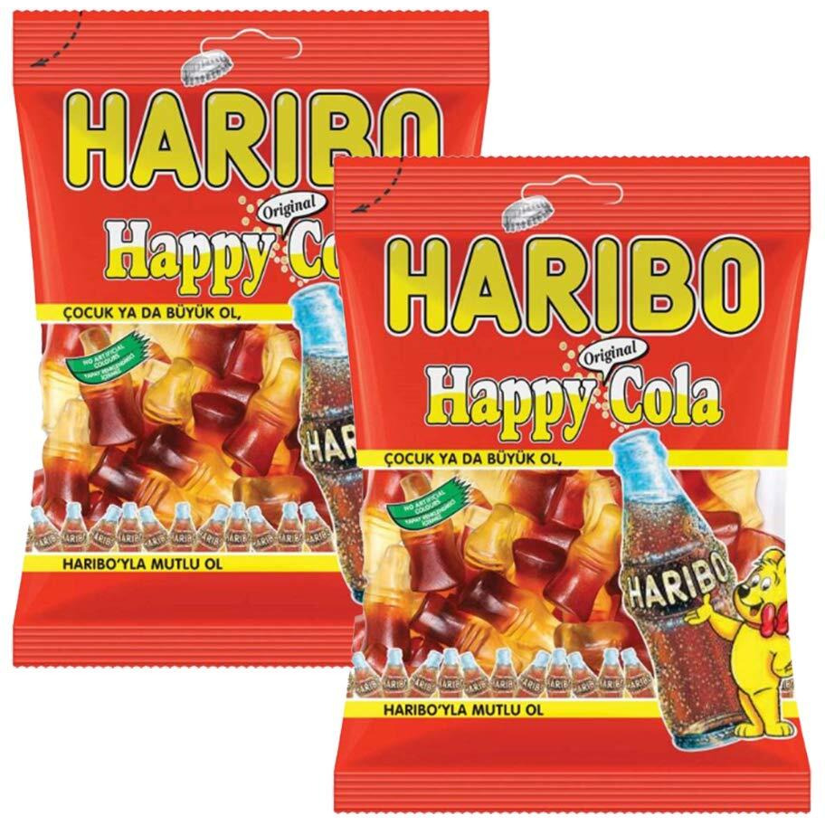 Haribo Happy - Cola, 2 x 160 g