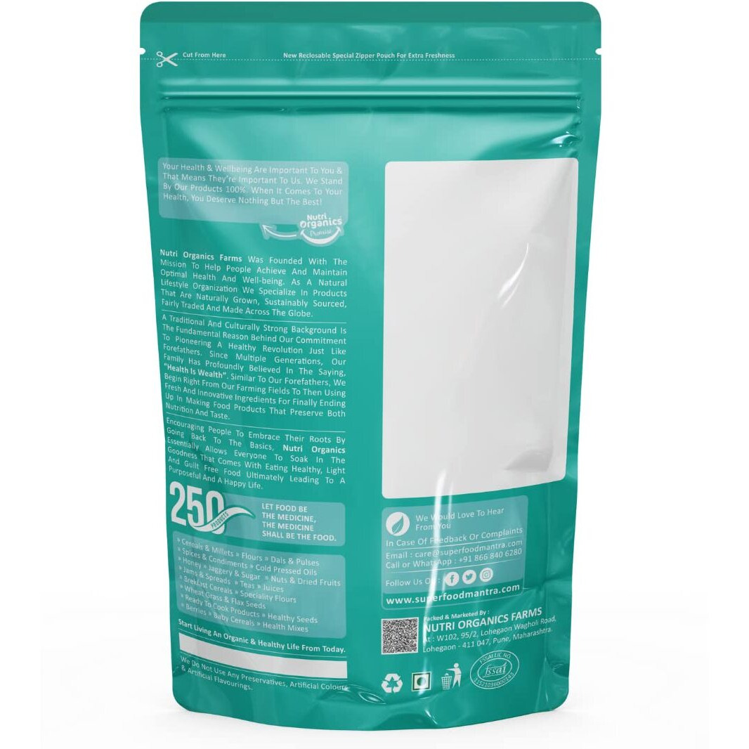 Nutri Organics Pista Dry Fruits Roasted and Salted Pistachio 200 gram - Roasted with Pink Salt, No Added Oils Ziplock Pouch