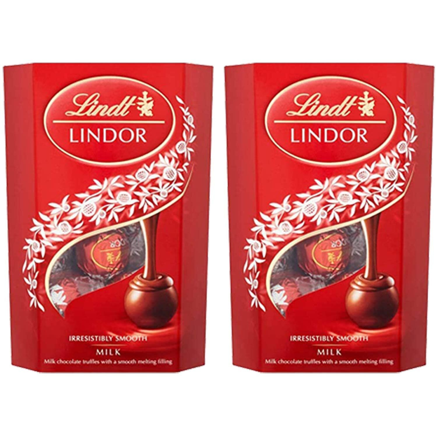 Lindt Milk Chocolate Truffles 2 Pack, 2 x 200 g