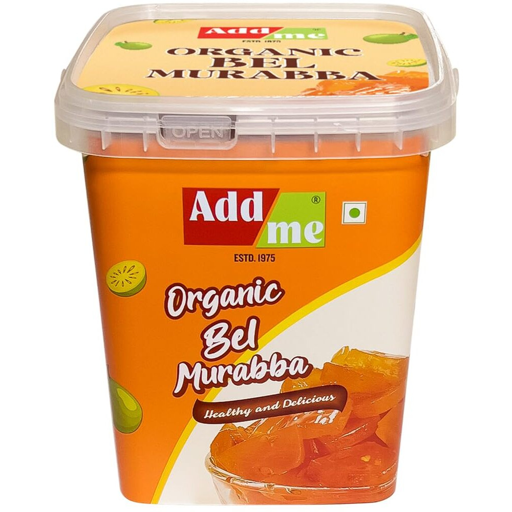 Add me Sweet Dry Bel Murabba 750gm | Immunity Booster bel ka murabba without sugar syrup North Indian Recipe Bucket Pack.
