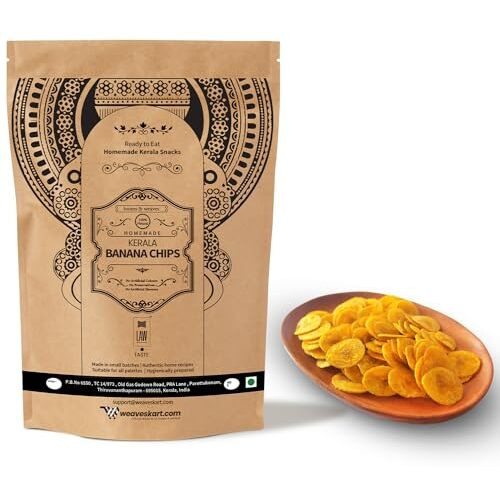 looms & weaves - Homemade Kerala Banana Chips - 250 Gm