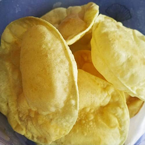 SRI AYYAPPA Kerala Salted Pappadam - 300 G - 4 Inch - Traditional Homemade Fryums/Papad/Appalam (150 Gram X 2 Pack)