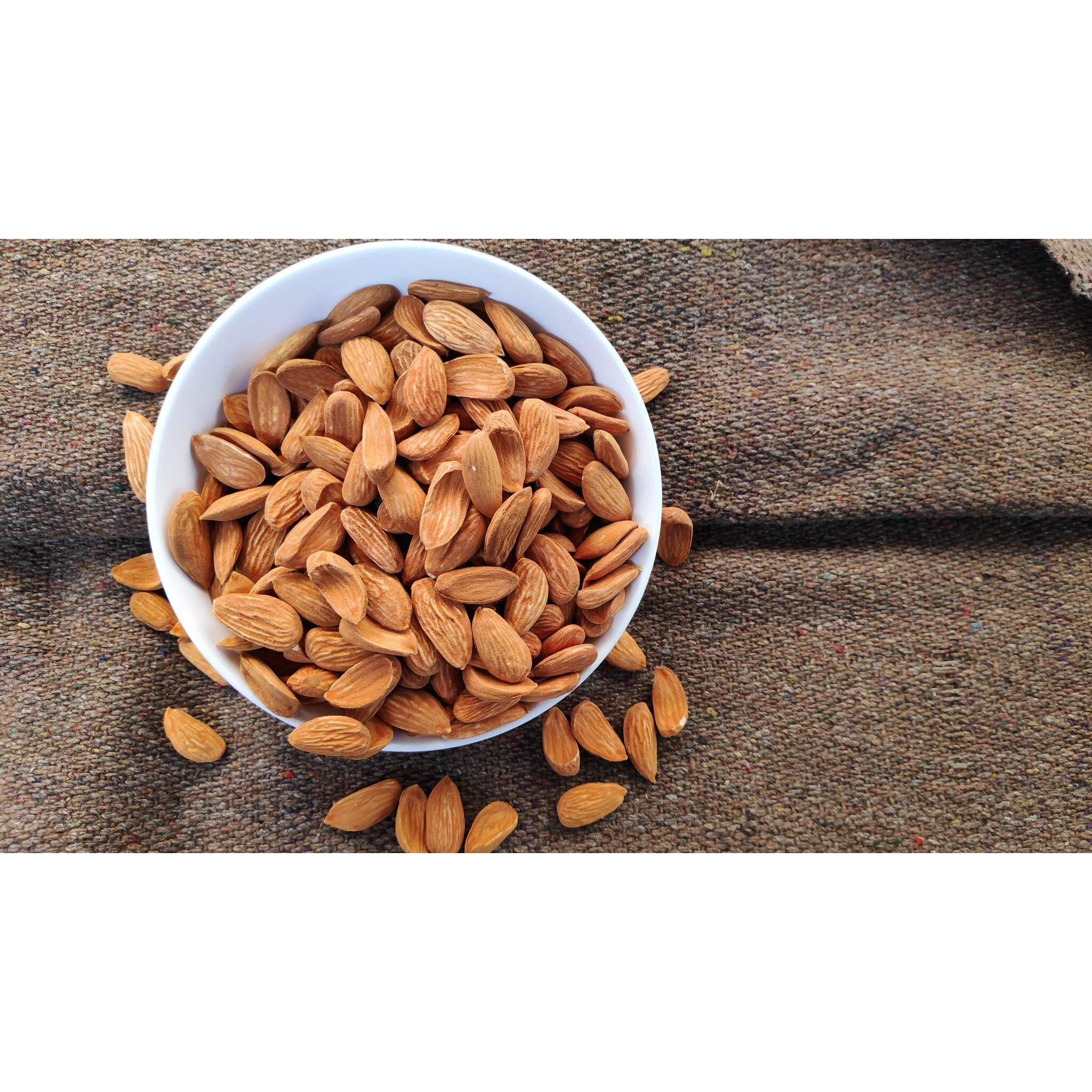 Fruitri Premium Afghani Mamra Badam, Mamra Almond, 250 Grams, Raw