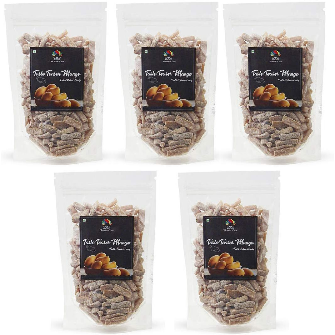 Mr. Merchant Taste Teaser Mango (2000 gm (2 Kg) (Pack of 5-400 gm Each))