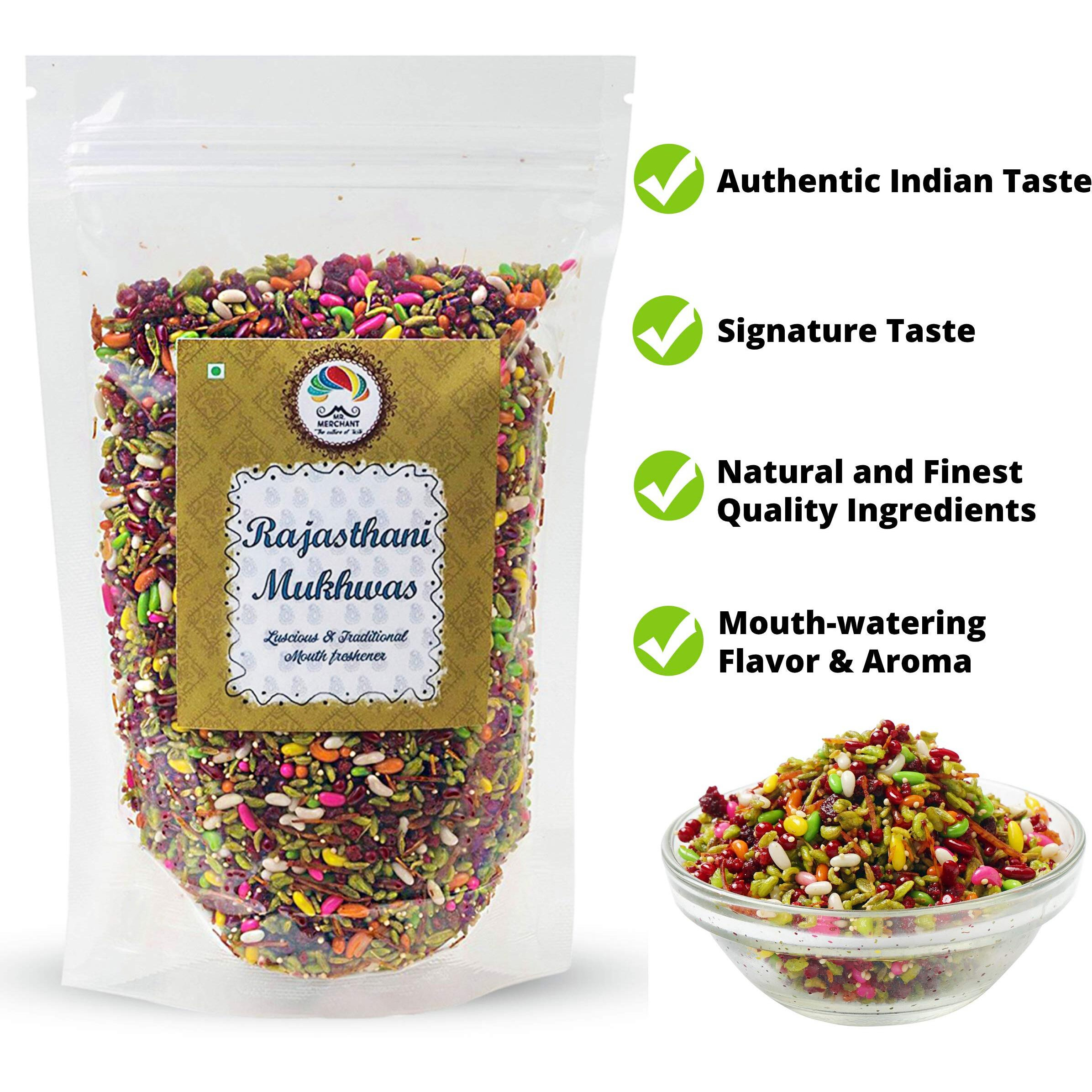 Mr. Merchant Rajasthani Mukhwas (Pack of 3 (400gm x 3))