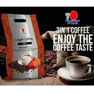 DXN Ganoderma 3In1 Coffee 500 Grams, Powder, Bag