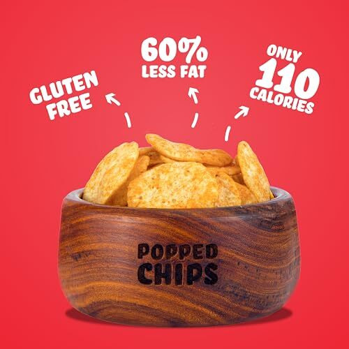 BRB Popped Potato Chips | Not Baked, Not Fried | 24 Packs X 48 Grams | 4 Flavours - Bhel (6), Spicy Chipotle (6), Salt & Pepper (6), Pasta Cheese (6) | 60% Less Fat | Low Calorie | Healthy Snack