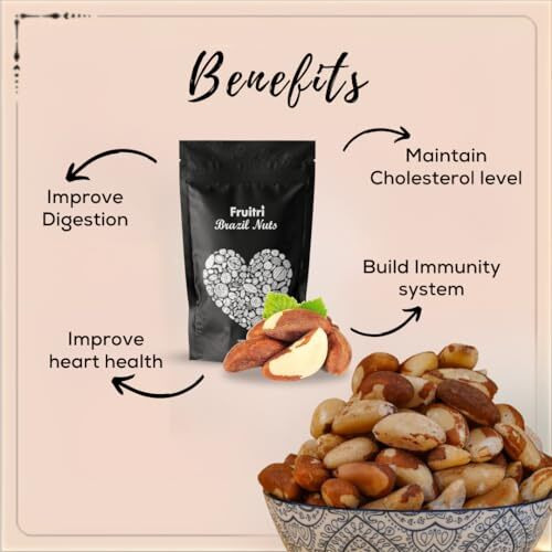 Fruitri Premium Jumbo Brazil Nuts 400 Gram