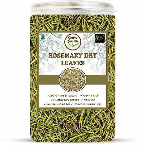 Online Quality Store Rosemary Dry Leaves - 100g | For Hair Growth & Rosemary Tea Leaves | Rosemary Herbal Tea