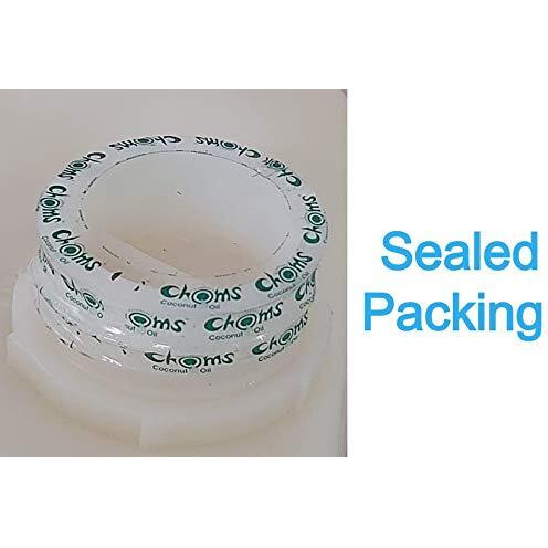 CHOMS Natural Cold Pressed Kerala Coconut Oil, 15 KG (16.67 Litre) Can