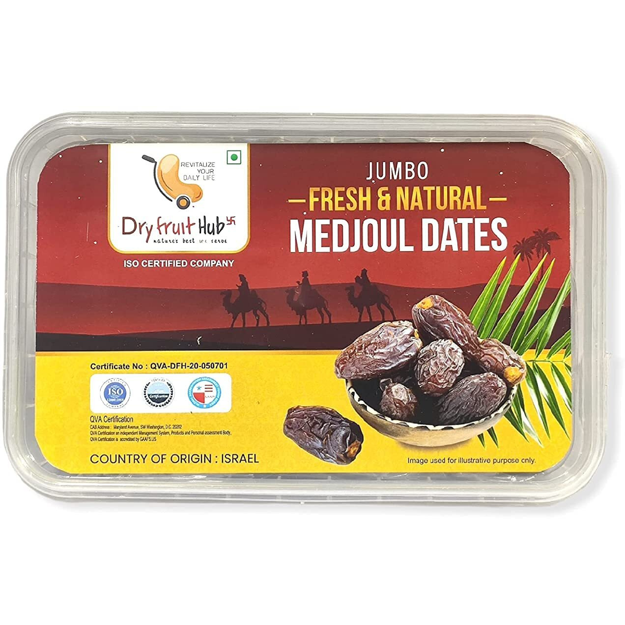 DRY FRUIT HUB Premium Medjoul Dates 1Kg,Khajur/Khejur Medjool Dates,Medjoul Khajoor Pack 1Kg, Fresh