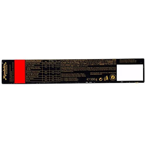 Toblerone Dark Chocolate with Honey and Almond Nougat Pack of 12, x 100 g