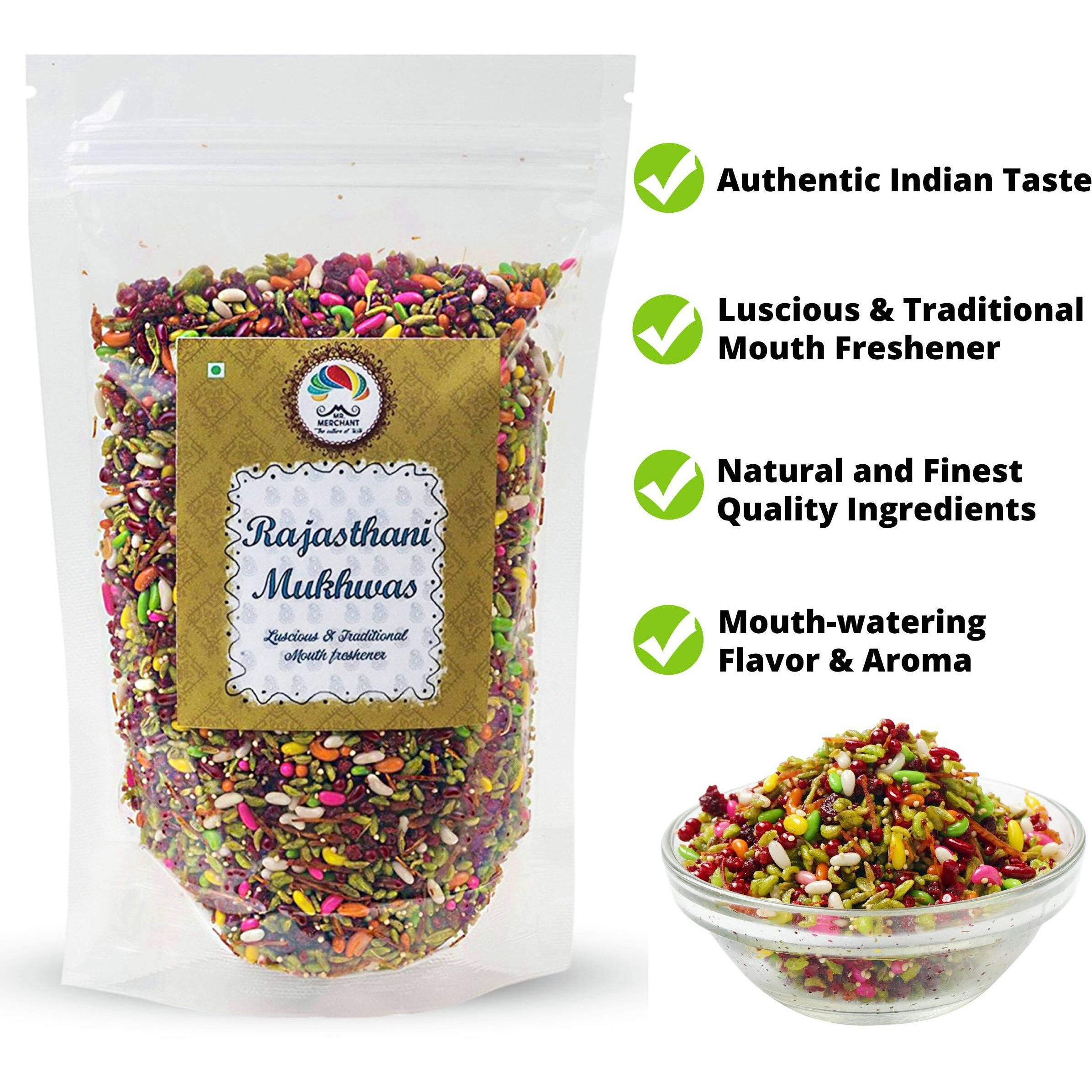 Mr. Merchant Rajasthani Mukhwas (800 Gram), Vegetarians