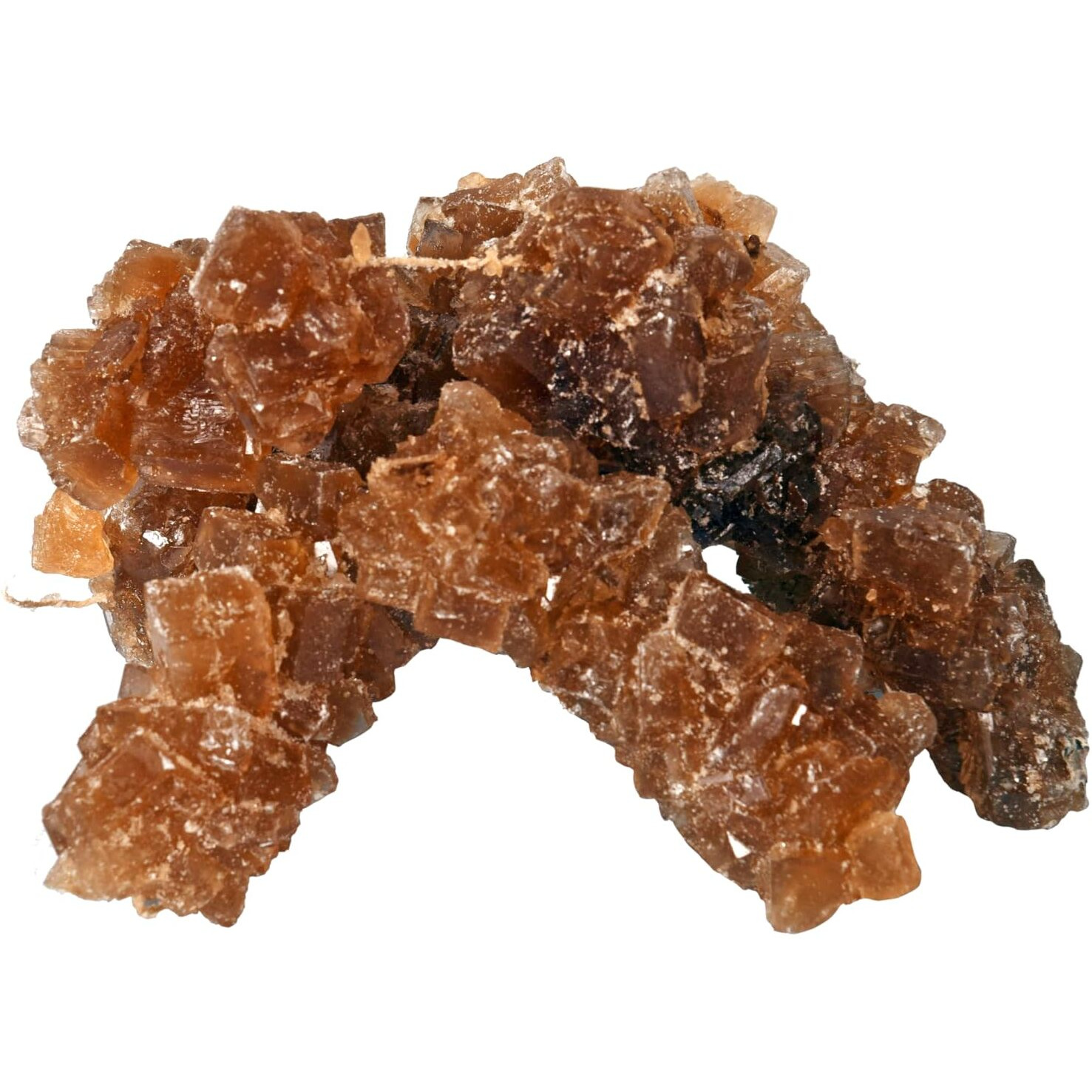 Nature Vit Khandsari Dhaga Mishri(2 Kg)|Thread Mishri|Brown Mishri Dhage Wali|Mishri Crystal|Pure Mishri Sugar Candy|Rock Sugar Crystal|Dhage Wali Mishri|Unrefined Brown Sugar Crystal