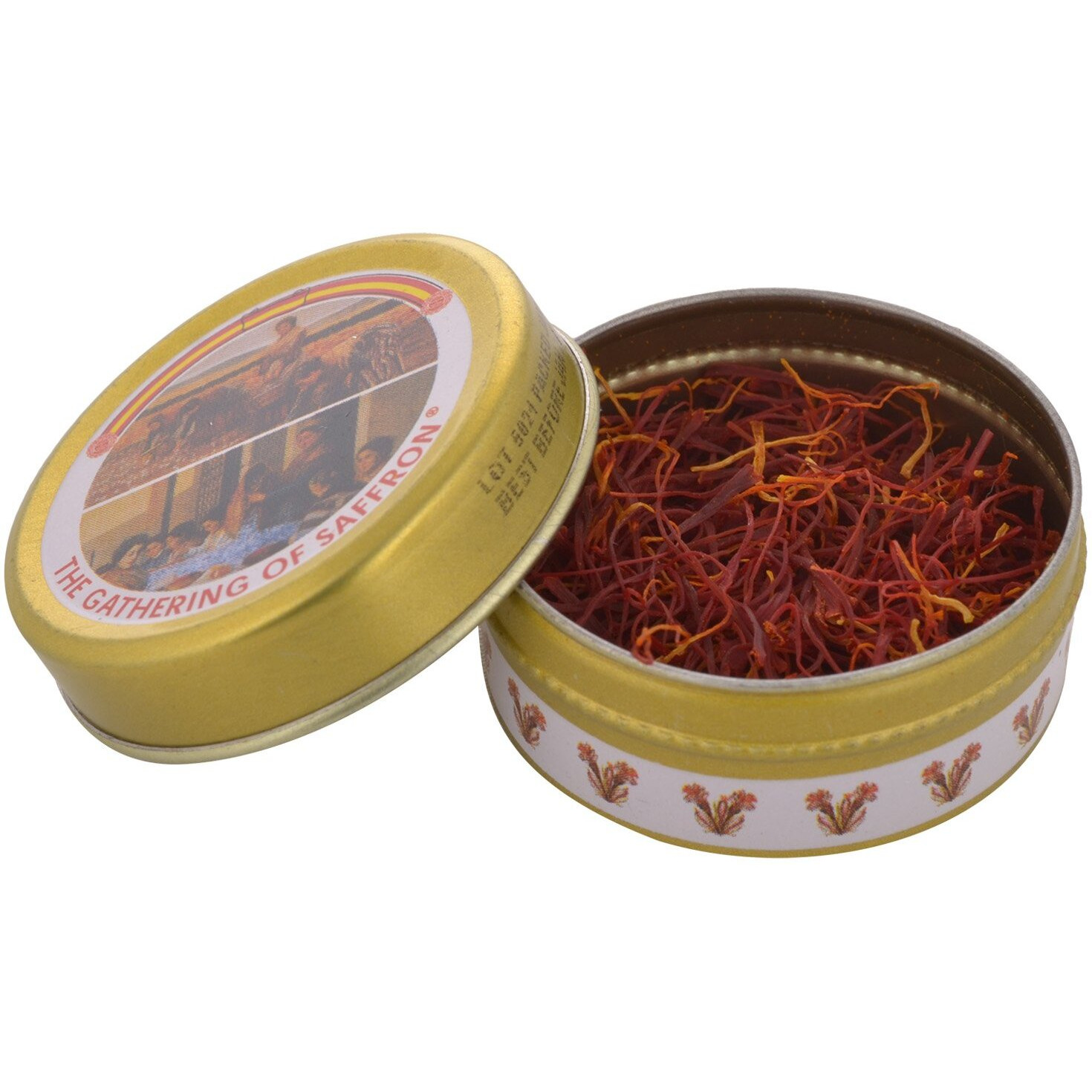 The Gathering Spanish Saffron Kesar Zafran Pure Imported - 4g net (Pack Of 2)
