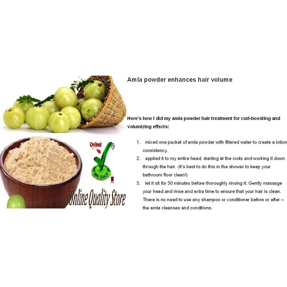 Online Quality Store Raw Amla For Hair Natural (Amla) Dried Form, 900g