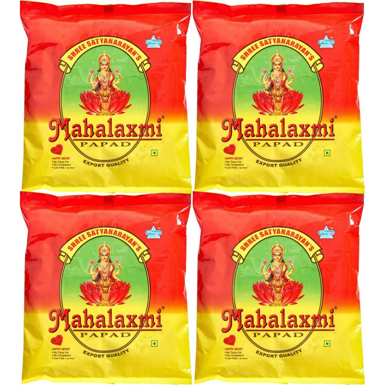 Shree Krishna Mahalaxmi Papad (200 g) - Pack of 4