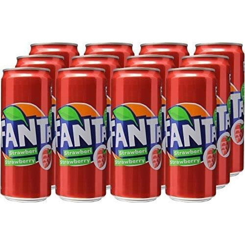 Fanta Strawberry (Imported) 325 ml - (24)