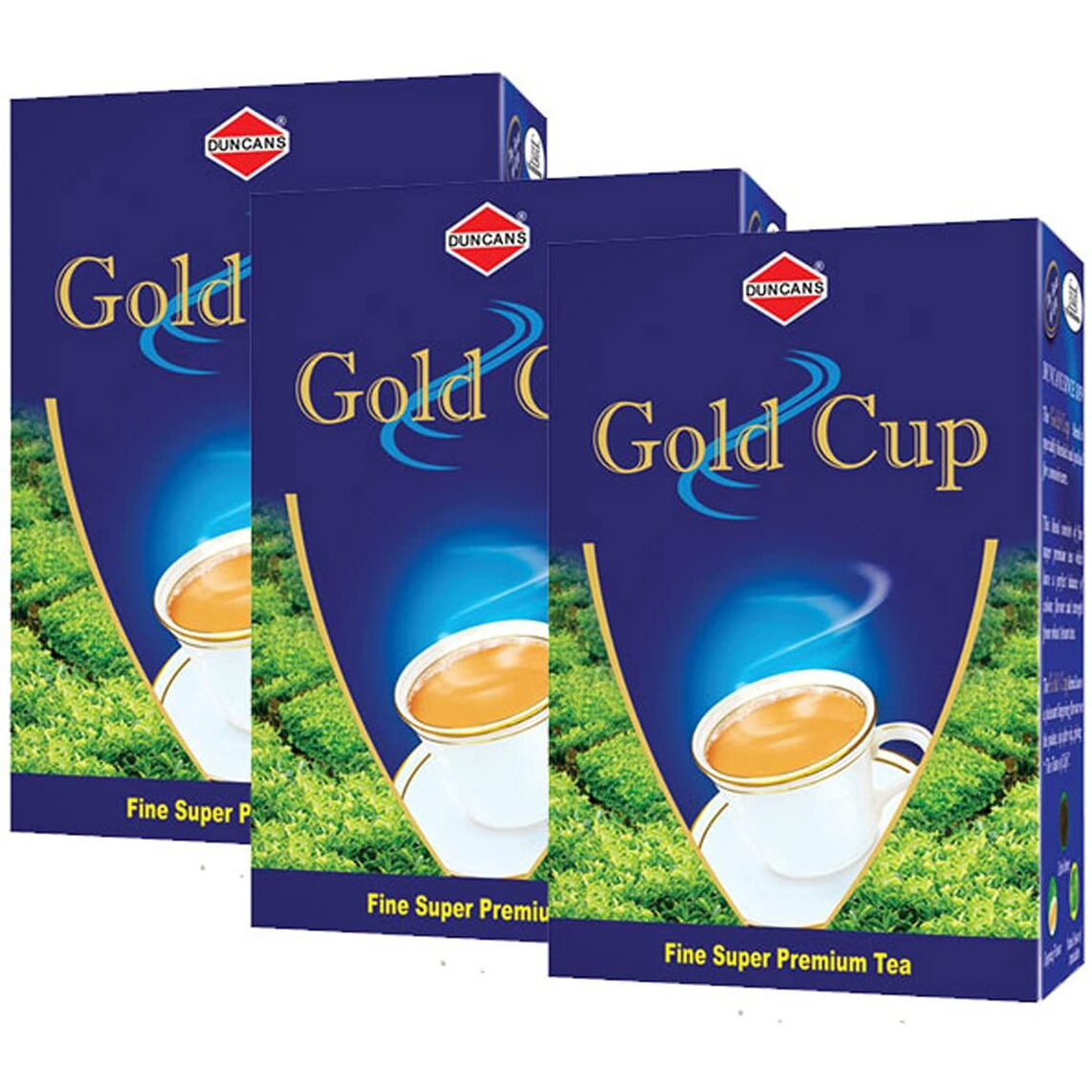 DUNCANS FINEST HAND - PICKED LEAF TEA Gold Cup, Fine Super Premium Tea (500G X 3 Packs), Assam, 1500 Gram