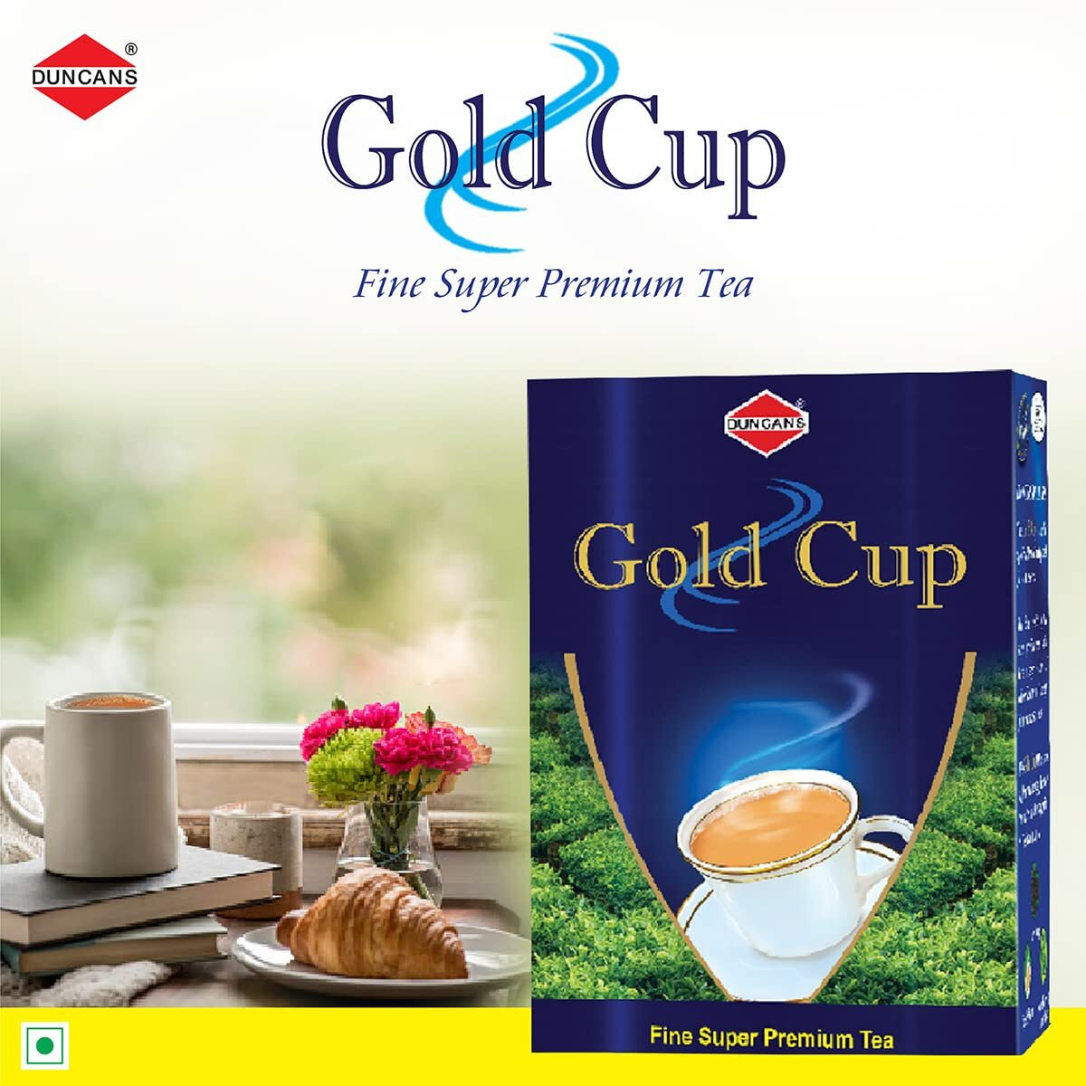 DUNCANS FINEST HAND - PICKED LEAF TEA Gold Cup, Fine Super Premium Tea (500G X 3 Packs), Assam, 1500 Gram