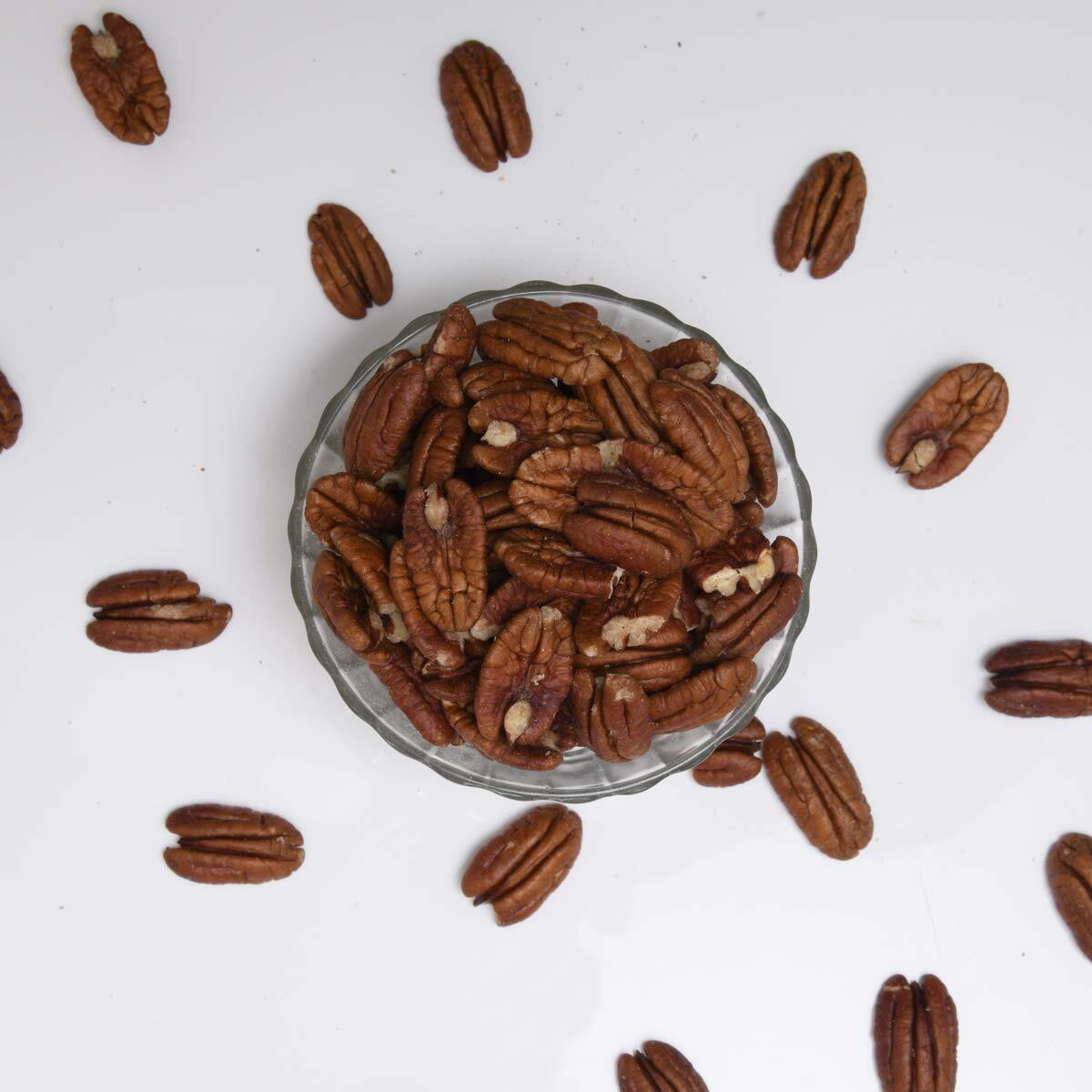 DRY FRUIT HUB Pecan Nuts Raw 1Kg, Fresh Pecans, Pecan Nuts Without Shell, Jumbo Pecan Nut