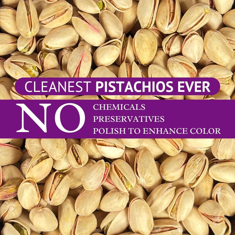 Nourishyum Premium California Pistachios 1kg (500g x 2) With Reusable Jar | Roasted & Salted Pista | 100% Natural Crunch Pista | Nuts & Dry Fruits | Healthy Snacks | Dry Fruit Gift Pack