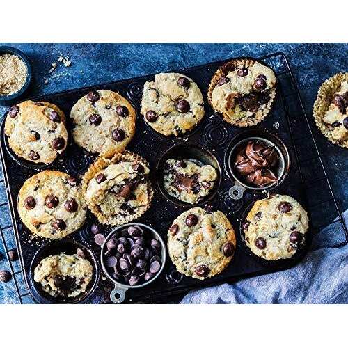 Dry Fruit Hub Dark Chocolate Chips 1kg, Dark Choco Chips, Choco Chips for Cake Decoration, Chocolate Chips for Baking
