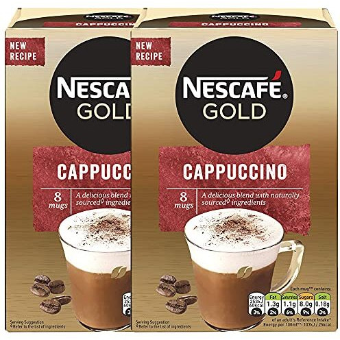 Nescafe Gold Cappuccino, 2 x 124 g