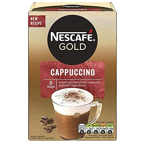Nescafe Gold Cappuccino, 2 x 124 g