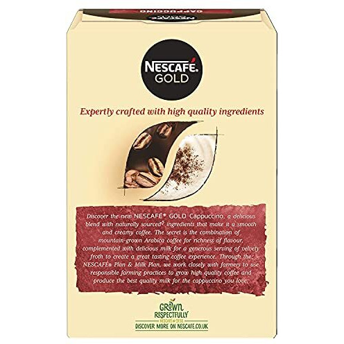 Nescafe Gold Cappuccino, 2 x 124 g