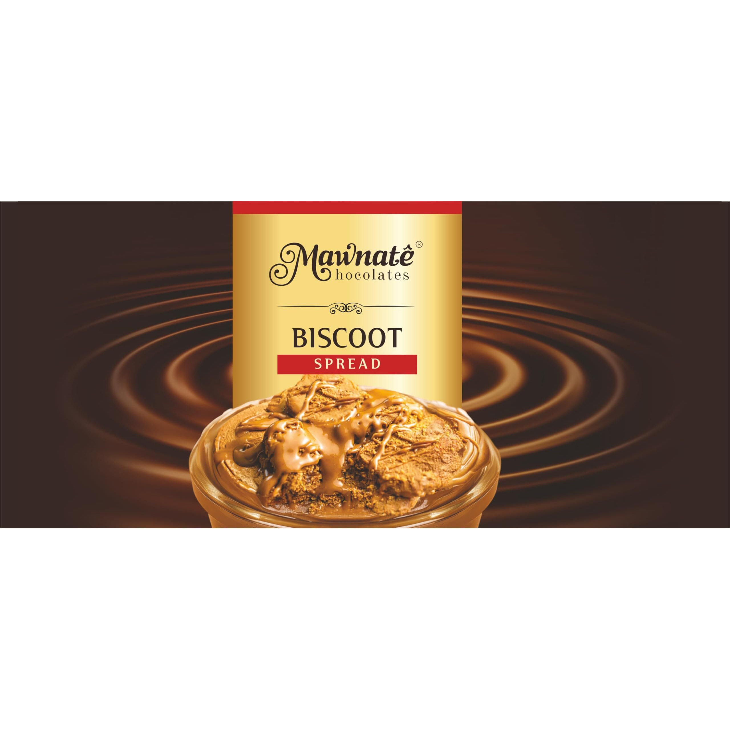 MAWNATE CHOCOLATES Biscoot Spread, Caramelised Biscuit Spread, Cinnamon Creamy Spread (1000 Gms)