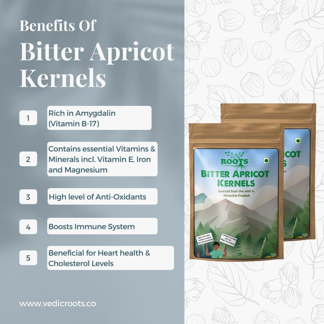 Roots | Bitter Apricot Kernels (500g)