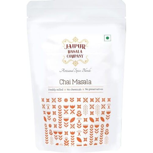 Jaipur Masala Company Chai Masala Powder 500 Gm|100% Natural, 9 Premium Spices, For Kadak Masala Tea