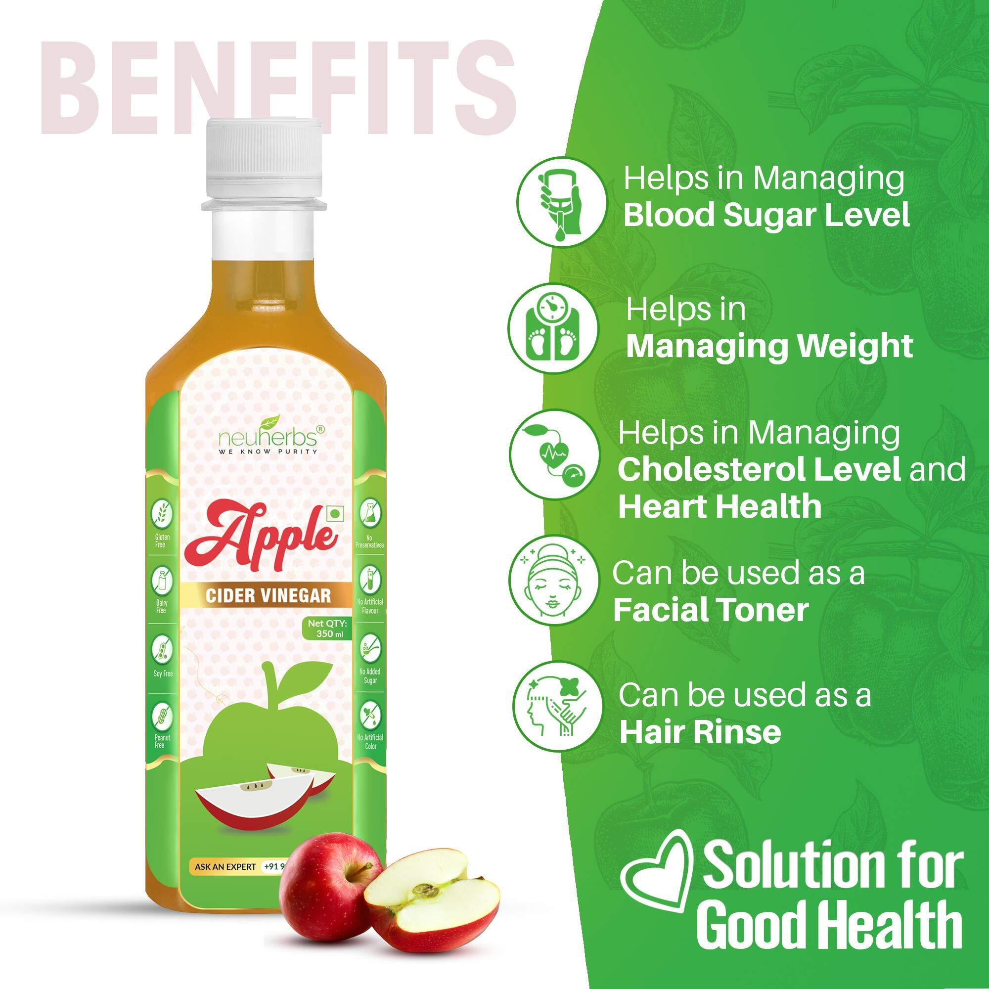 Neuherbs Apple Cider Vinegar For Weight Loss 700 ML