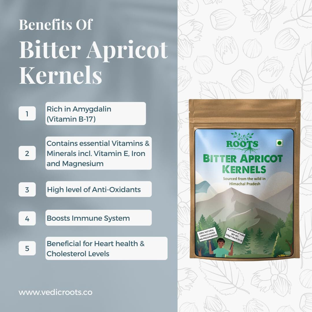 Roots | Bitter Apricot Kernels (250g)