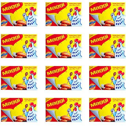 Maggi Chicken Stock, 12 x 20 g
