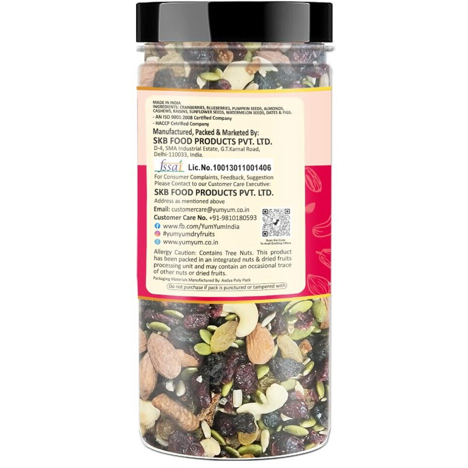 Raghbat 10 in 1 Women Superfood | Trail Mix | Dried Fruits, Nuts & Seeds | Rich in Antioxidant | High in Protein | Healthy Snacks for Moms | Ready to Eat