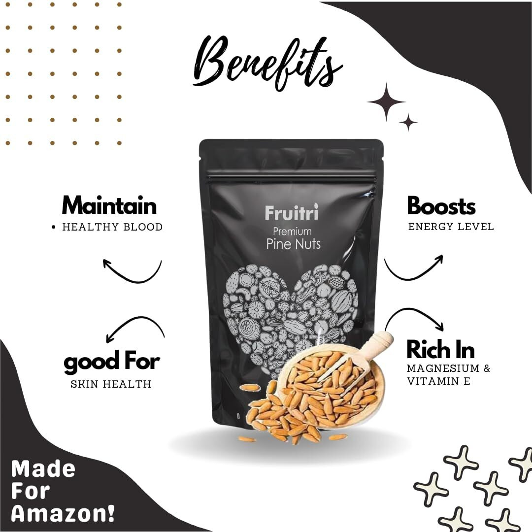 Fruitri Chilgoza, Shelled Pine Nut(50Gram)