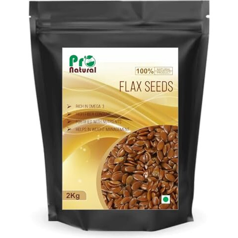 Pronatural Raw Brown Flax Seed, 2kg