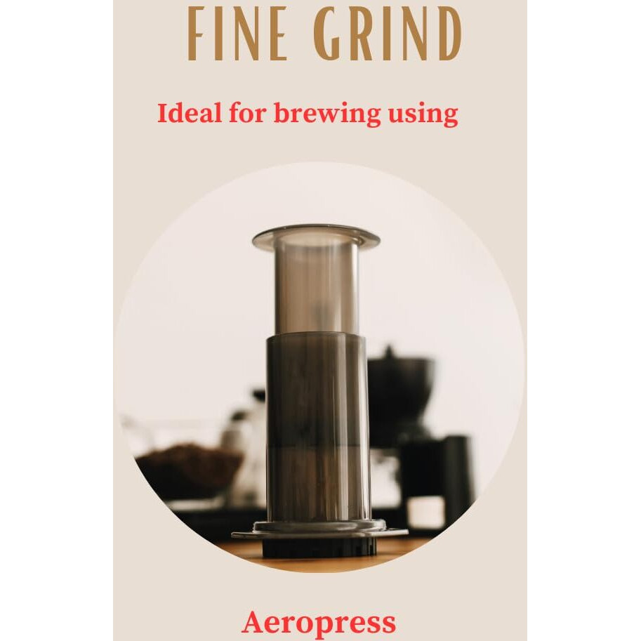 Navees Coffee | Fine Grind for Aeropress | 100 percent pure Arabica Coffee | Freshly Roasted & Ground | Single Origin | Medium roast | 0% chicory | Delivered straight from our farm | 1 kg