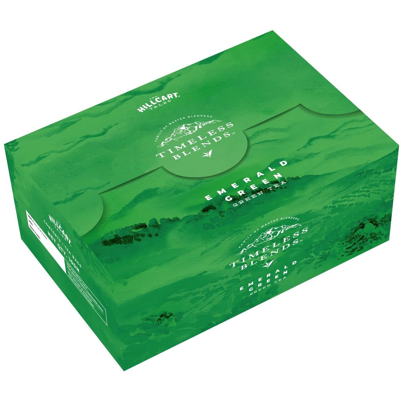 Timeless Blends Emerald Green Tea with Nourishing Antioxidants and Flavonoids | Flavoured Green Tea - 100 Teabags, 7.06 oz / 200 g