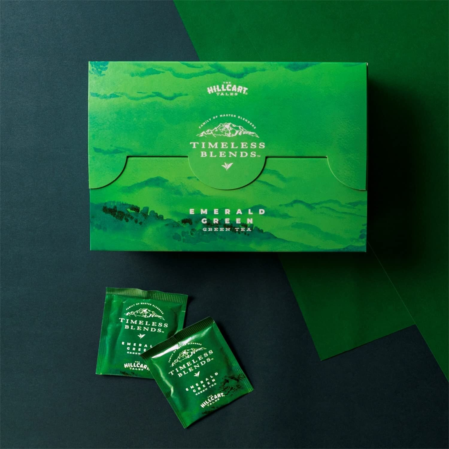 Timeless Blends Emerald Green Tea with Nourishing Antioxidants and Flavonoids | Flavoured Green Tea - 100 Teabags, 7.06 oz / 200 g